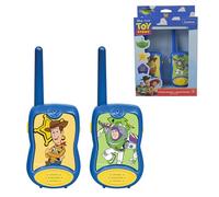 Lexibook, Toy Story Woody Buzz l'Éclair Talkies-Walkies, Jeu de Communication pour Enfant, 2 canaux, Clip Ceinture, à Piles, Bleu/Jaune, TW12TSLXB