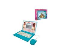 Lexibook - Ordinateur éducatif Princesses Disney Vaiana JC598VNFR - Bilingue FR/EN, 124 activités