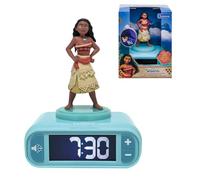 Lexibook Réveil veilleuse Vaiana – 3D lumineux et sonore – Multicolore