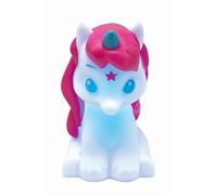 Lexibook - Veilleuse de Poche LED Licorne pour Chambre d'enfants, Changement de Couleurs, lumière Douce, à Piles, Blanche, NLJ01UNILXB