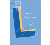 Lexical Competence | Diego Marconi Diego MarconiDiego Marconi (Auteur)