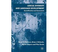 Lexical Diversity And Language Development