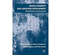 Lexical Diversity And Language Development