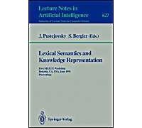 Lexical Semantics And Knowledge Representation