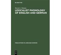 Lexicalist Phonology Of English And German