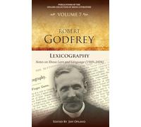 Lexicography: Notes on Xhosa Lore and Language, 1909-1934