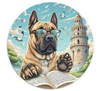 Lexicon Chien 1000 Pièces Casse-tête Fantastique Magique Puzzle Rond pour Adultes Et Enfants Classiques l'art De La Décoration Moderne Qualité Supérieure 1000pcs (67.5x67.5cm)