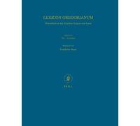 Lexicon Gregorianum, Volume 3 Band Iii ἔαρ - ἑωσφόρος