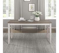 Lexicon Kerley Table à manger Marron/blanc grisâtre