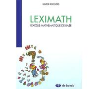 Leximath: Lexique mathématique de base