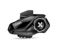 Lexin G2P moto Blutooth Interphone casque casques Bluetooth, communicateur mains libres jusqu'à 6 coureurs Interphone avec Radio FM G2P-Single pack 1PC