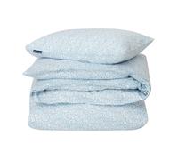 Lexington Ensemble de lit Wave Printed Cotton Sateen White-Blue. 1 örngott