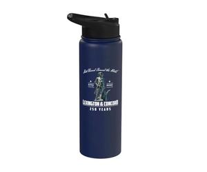 Lexington et Concord 250 ans Stainless Steel Insulated Water Bottle