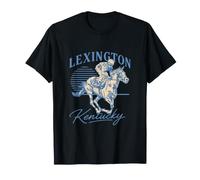 Lexington Kentucky Horse Racing Vintage Style années 80 1990 T-Shirt