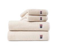 Lexington Serviette de bain Icons Original Striped 100x150 cm White-tan