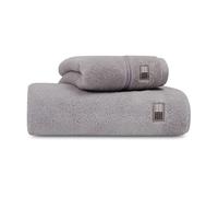 Lexington Serviette Lexington Hotel 100x150 cm Gris clair-gris