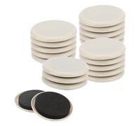 LEXININ Lot de 20 patins ronds de 8,9 cm pour pieds de canapé - 90 mm