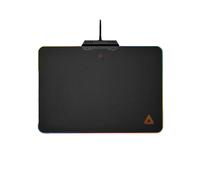 Lexip B5 Tapis de Souris Gaming Rigide 350x250x0.4mm Rétroéclairage LED Multicolore Port USB Base Caoutchouc Noir
