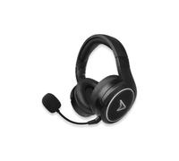 Lexip Casque Circum-aural Bluetooth 5.1 & Filaire, HP 20-20000Hz, Micro Amovible, Autonomie 28h, Batterie 1000mAh, Noir/RGB, Câbles USB-C et 3.5mm