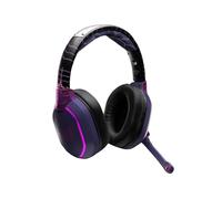 Lexip Casque Gaming TSXLXHS0001 : Arceau circum-aural sans fil/filaire, Bluetooth 5.1, Micro détachable, LED RGB, HP 50mm, 20-20000Hz, compatible Windows/macOS/Android/iOS