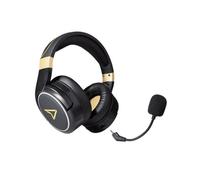 Steelplay Casque sans fil Metaltech Radiance – PS5, PS4, Xbox Series/One, Switch, PC/Mac – Noir et Or