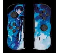 Lexip CRXLXTP0001 Manette de jeu sans fil Nintendo Switch 2, Analogique/Numérique, Croix directionnelle, Gyroscope 6 axes, Batterie 300mAh, Bleu/Blanc, câble 0.8m