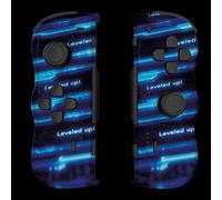 Lexip CRXLXTP0002 : Manette de jeu sans fil Nintendo Switch 2, Analogique/Numérique, 6 axes, Vibration, Gyroscope, Batterie 300mAh, Câble 0.8m, Noir/Bleu
