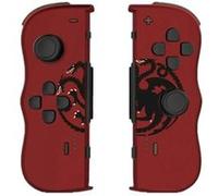 Lexip x Warner Game of Thrones - Twin Pads Sans-Fil, Manettes de Jeu Nintendo Switch, Design Targaryen Red, Détection de mouvement, Vibration 256 bits, Gyroscope, Batterie 300mAh [nintendo_switch]