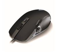 Lexip Souris gamer Np93 Alpha – Joystick 2 axes, patins céramique, poids ajustable, 12 boutons