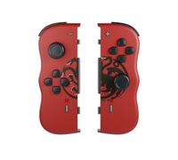 Lexip HBO Game of Thrones Targaryen Noir, Rouge Bluetooth Manette de jeu Nintendo Switch, Nintendo Switch OLED