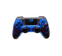 Lexip Manette de jeu sans fil TSXLXGC0003 : RF 2.4GHz, Analogique/Numérique, Vibration, 2 joysticks, Compatible PC/Nintendo Switch, Touchpad, USB