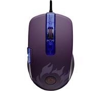 Lexip Naruto Shippuden Madara Destruction Souris de gaming filaire optique noir, lilas 12000 dpi éclairé, poids amélioré