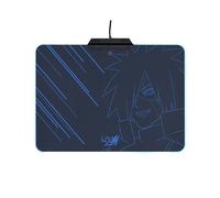 Lexip - Tapis de souris Naruto Shippuden - Armature métal, surface micro-texturée, LED - Madara