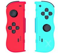 Lexip Twinpads Red and Blue Rouge, Bleu Manette de jeu Analogique/Numérique 2, Nintendo Switch