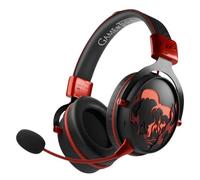 Lexip X Game of Thrones - Dragon - Micro-casque - circum-aural - fréquence/Bluetooth radio de 2,4 GHz - sans fil, filaire - jack 3,5mm - noir, rouge, or