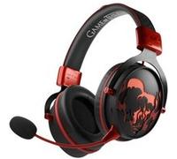 Lexip X Game of Thrones - Dragon - Micro-casque - circum-aural - fréquence/Bluetooth radio de 2,4 GHz - sans fil, filaire - jack 3,5mm - noir, rouge, or Noir, Rouge, Or G