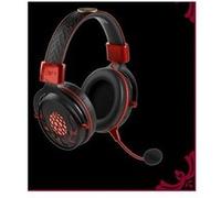 Lexip Micro-casque X Game of Thrones Dragon – circumaural, sans fil 2,4 GHz/Bluetooth – Noir/Rouge