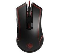 Lexip X TSUME - Targaryen Game of Thrones - souris - patins en céramique - droitiers et gauchers - optique - filaire, sans fil - Wi-Fi - récepteur sans fil USB - noir, rouge G