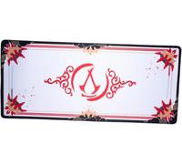 Tapis de souris Lexip x Ubisoft Assasin's Creed Shadows XXL Blanc, Noir, Beige, Rouge, Gris E