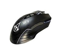 Lexip X Ubisoft Tattoo - Assassin's Creed Black Flag: Resynced - souris - 7 boutons - sans fil - 2.4 GHz - récepteur sans fil USB - noir - boîte de