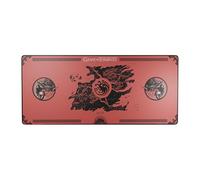 Lexip x Warner Tapis de souris Game of Thrones Targaryen XXL micro-texturée Rouge 90x40 cm