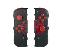Lexip x Warner Game of Thrones - Twin Pads Sans-Fil, Manettes de Jeu Nintendo Switch, Design Targaryen Black, Détection de mouvement, Vibration 256 bits, Gyroscope, Batterie 300mAh [nintendo_switch]