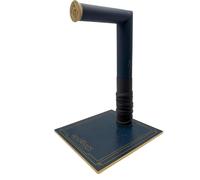 Lexip x Warner Hogwarts Legacy - Support de Casque Gaming, Design Élégant, Bleu et Or, 23,5 x 16 x 15 cm