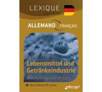 Lexique allemand-français - Industrie agroalimentaire