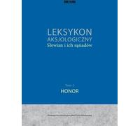 Lexique axiologique des Slaves et de leurs voisins Volume 5