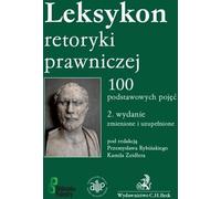 Lexique de la rhétorique juridique - (Literatur, Recht auf Polnisch)