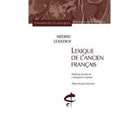 Lexique de l'ancien français – Champion