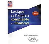 Lexique de l'anglais comptable et financier