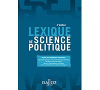 Lexique de science politique. 4e éd.
