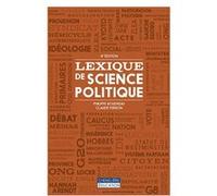Lexique de science politique Philippe Boudreau (Auteur), Claude Perron (Auteur)
